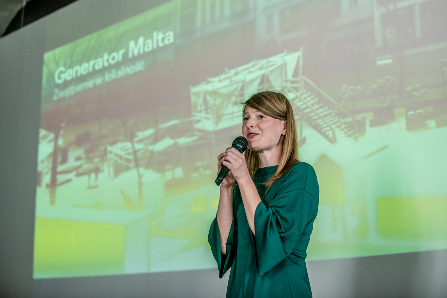 Joanna Pańczak, fot. M. Zakrzewski / konferencja prasowa Festiwalu Malta 2018